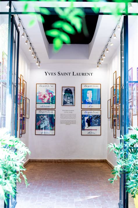 visite maison yves saint laurent marrakech prix|ysl museum marrakech shop.